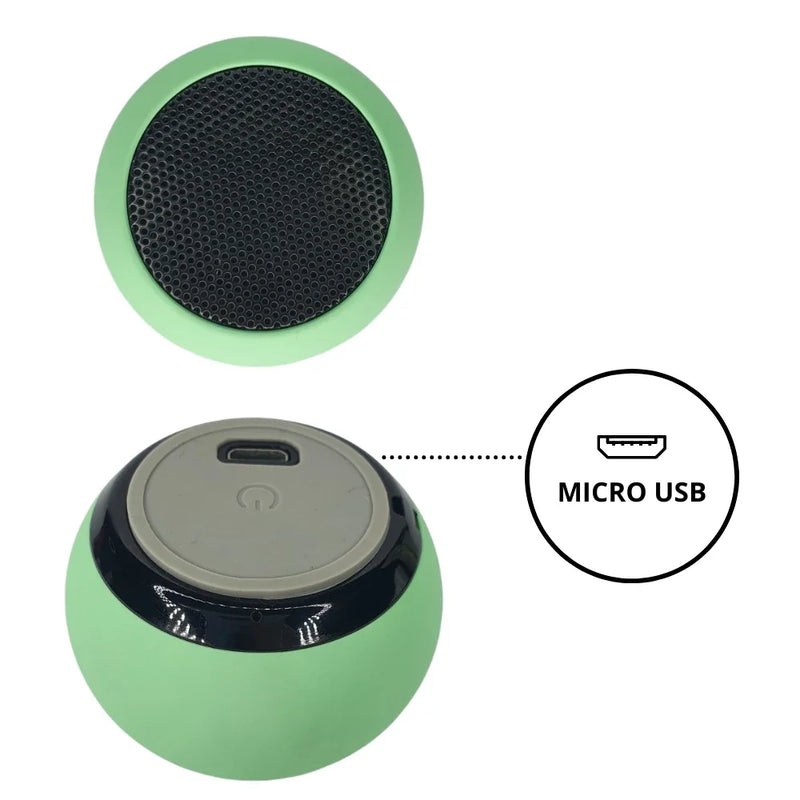 Mini Caixa de Som Bluetooth 3W – Compacta, Poderosa e cabe no bolso.