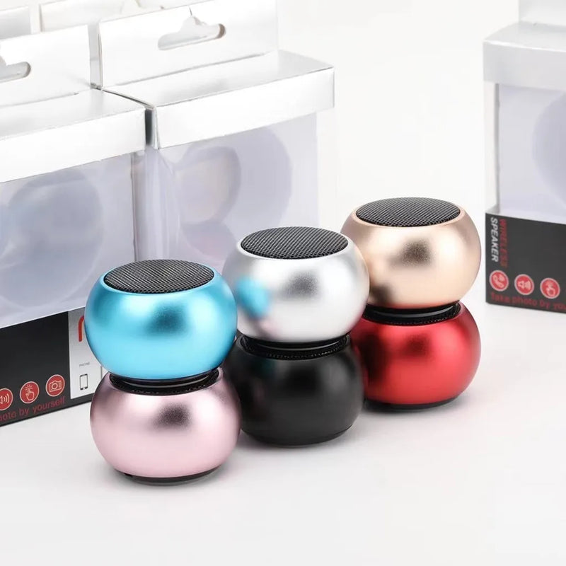 Mini Caixa de Som Bluetooth 3W – Compacta, Poderosa e cabe no bolso.