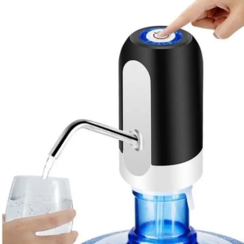 🚰💧 Bomba Elétrica Universal para Galão de Água com Carregamento USB 💧🚰