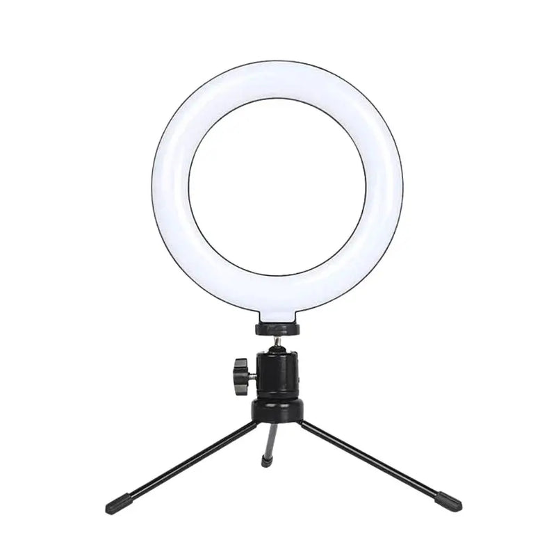 Ring Light LED Mesa Iluminador 6 Polegadas